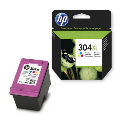 HP 304XL / N9K07AE Color-Színes Patron 300 oldalas No.304XL (eredeti)