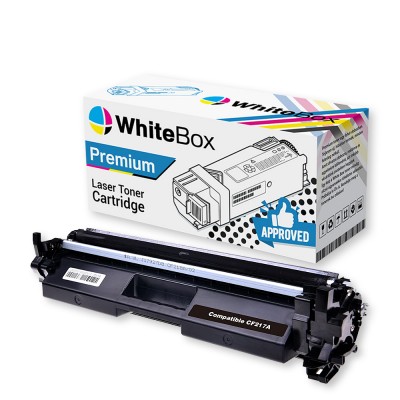 HP CF217A Black-Fekete Toner 1600 oldalas WHITE BOX T (utángyártott)