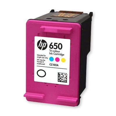 HP CZ102AE Color-Színes Patron 14ml-es No.650 (eredeti)